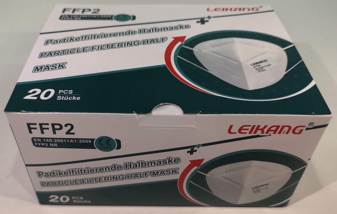 Leiklang Atemschutzmaske 20er Box  GreenSun Germany